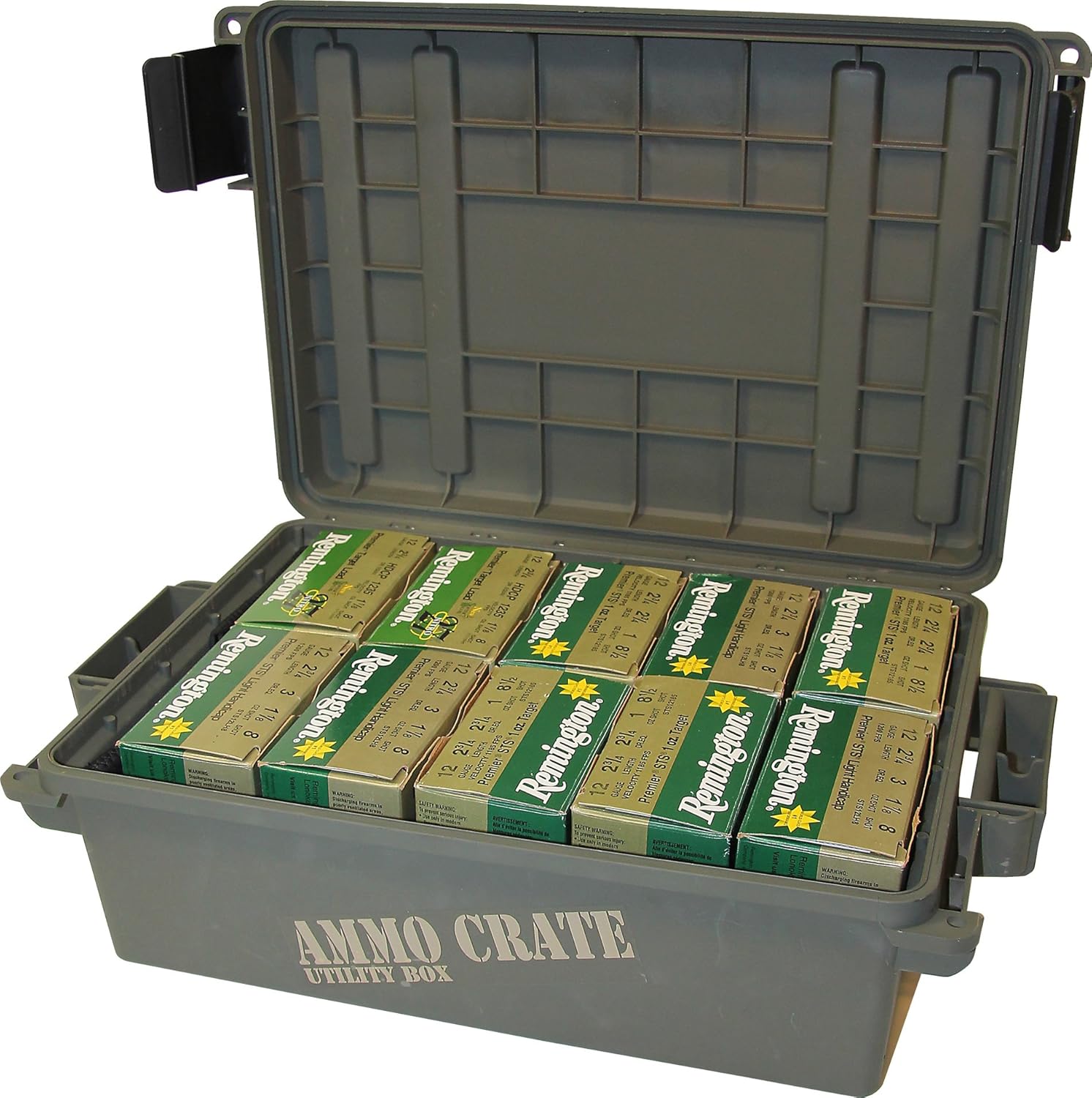 MTM ACR4-18 Ammo Crate Utility Box,Green,Medium : Sports & Outdoors