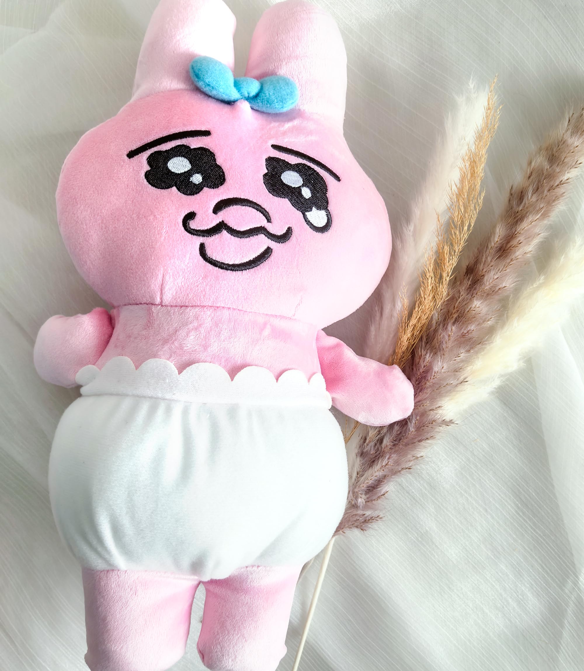 Amazon.co.jp: おぱんちゅうさぎ ぬいぐるみ 約32cm 泣き顔バージョン