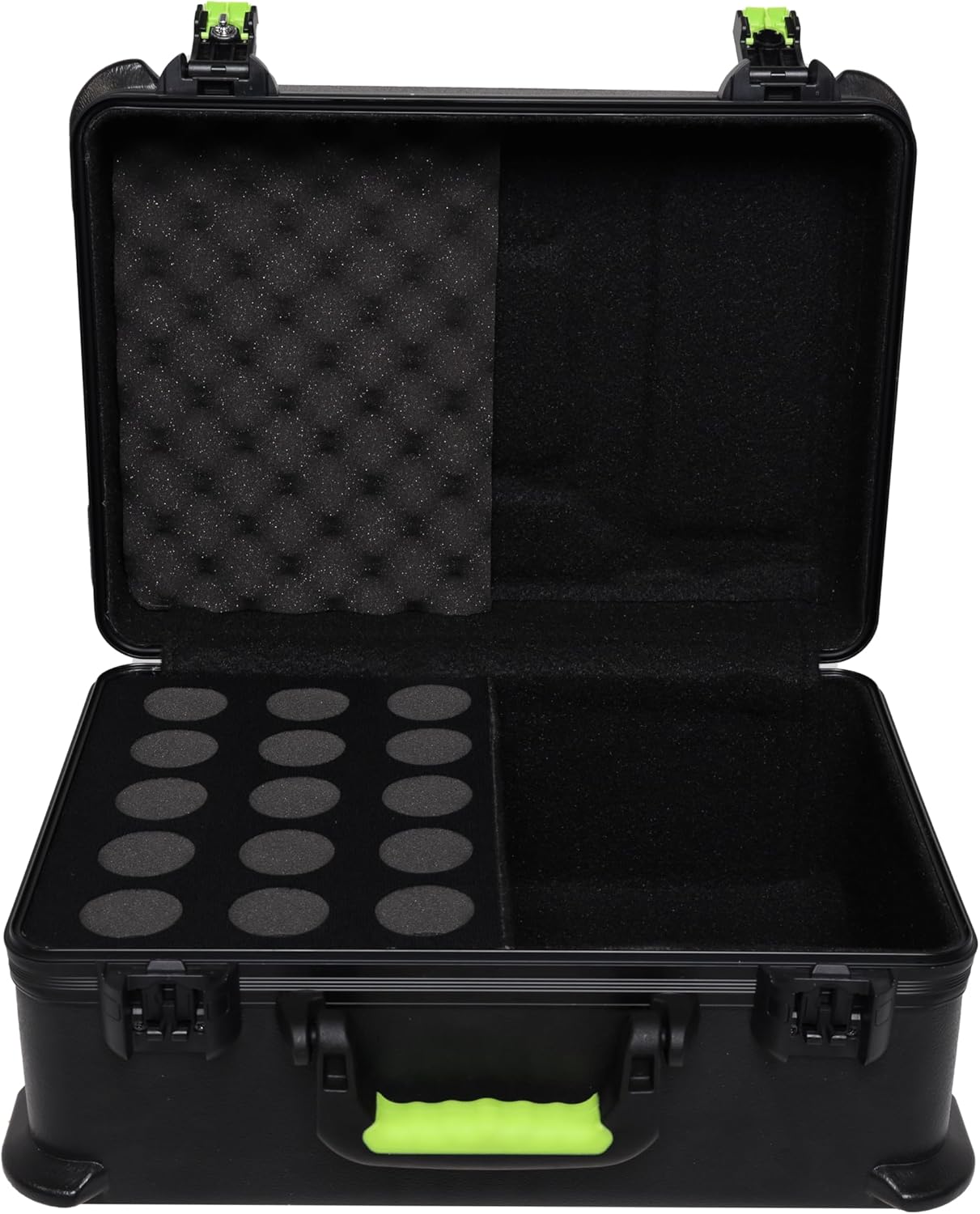 Shure by Gator Molded Case with Drops for 15 Microphones