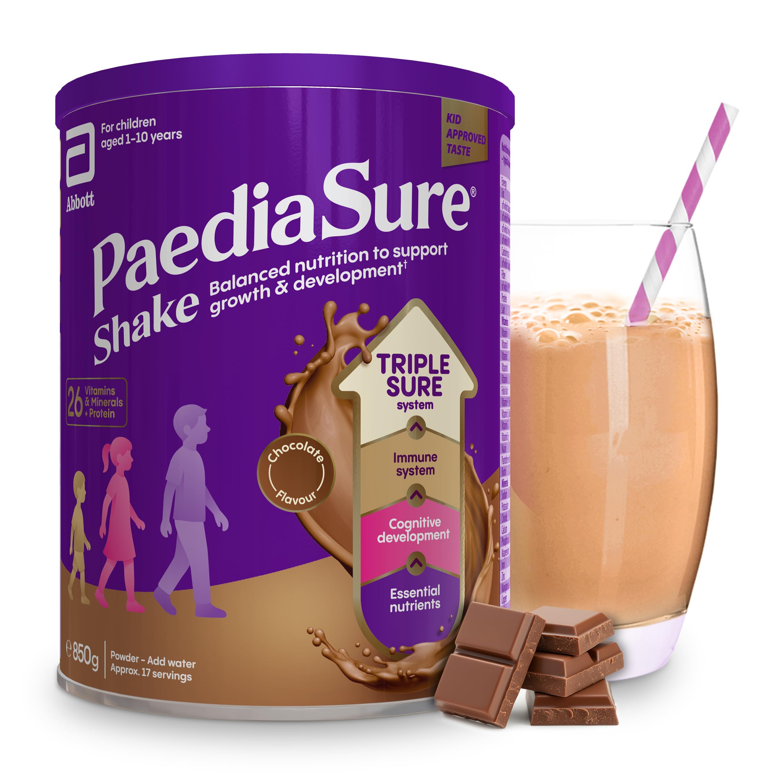 PaediaSure Shake – Chocolate – Multivitamin for Kids – 850g