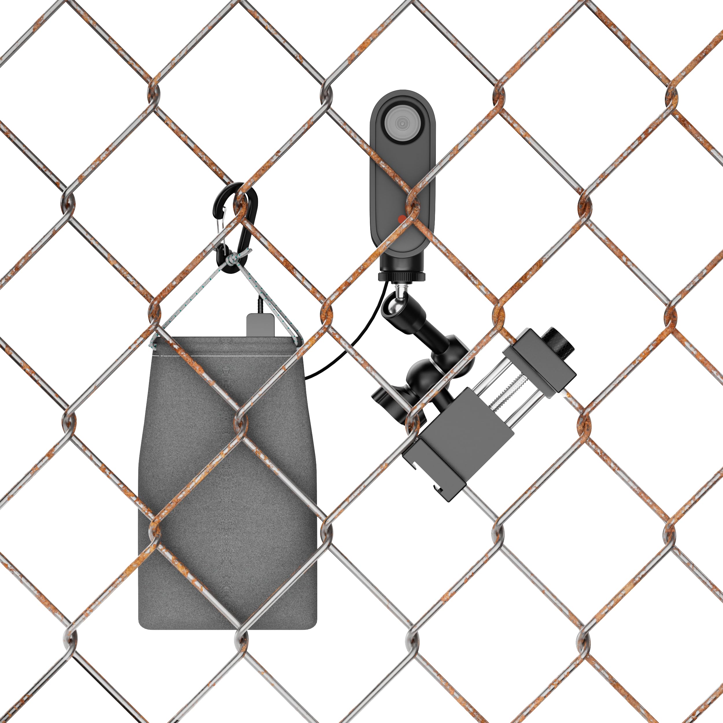 Gamechanger Fence Mount For IPhone, Mevo Start & GoPro - Baseball/Softball Recording Kit