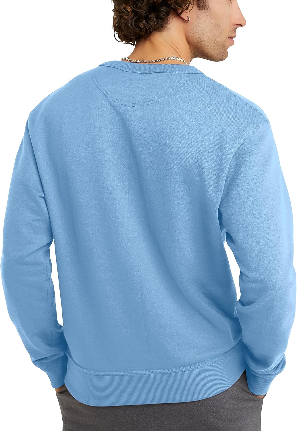 Champion Men's Fleece Midweight Crewneck Sweatshirt (Reg. Or Big & Tall) - Image 2