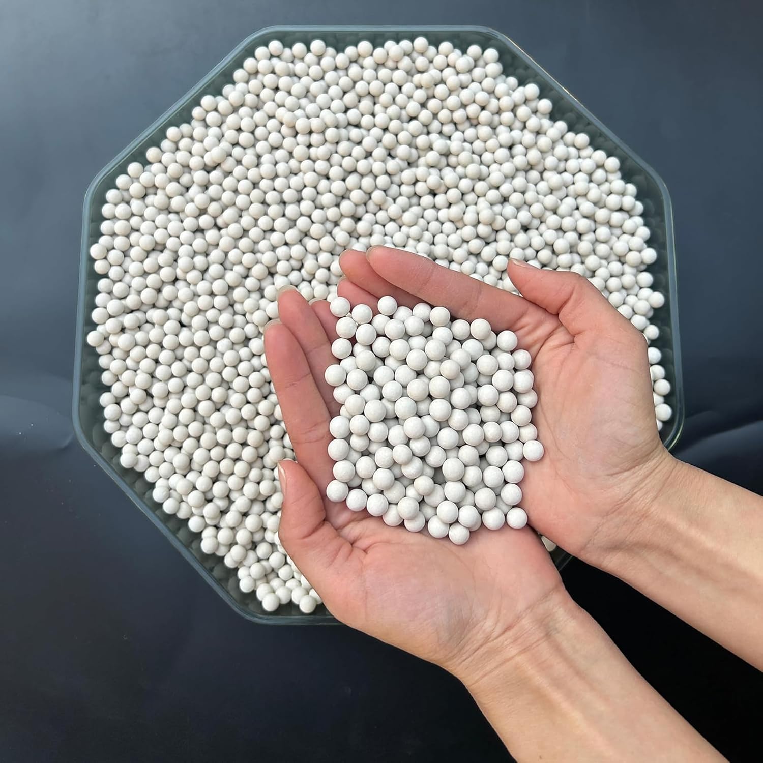Condensate Neutralizer, 3.3 Lbs Condensate Neutralizer Refill Media Pellets 7-8mm Calcite Water Heater Media Filter