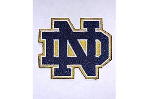 Notre Dame Iron On Embroidered Patch - Exceptional College Merchandise