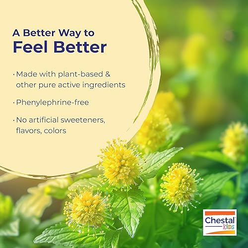 Vista 3 de Boiron Chestal - Jarabe para resfriado y tos para niños, blanco, original, 6.7 onzas líquidas