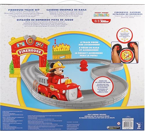 Miniatura 2 de Mickey's Firehouse RC Trackset de 5.5 pulgadas