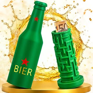 Upgrade Geldgeschenke Geburtstag Mann Bierkiste, Kreative Labyrinthbox Geldgeschenke Verpackung für Geburtstagsgeschenke Geburtstag Mann