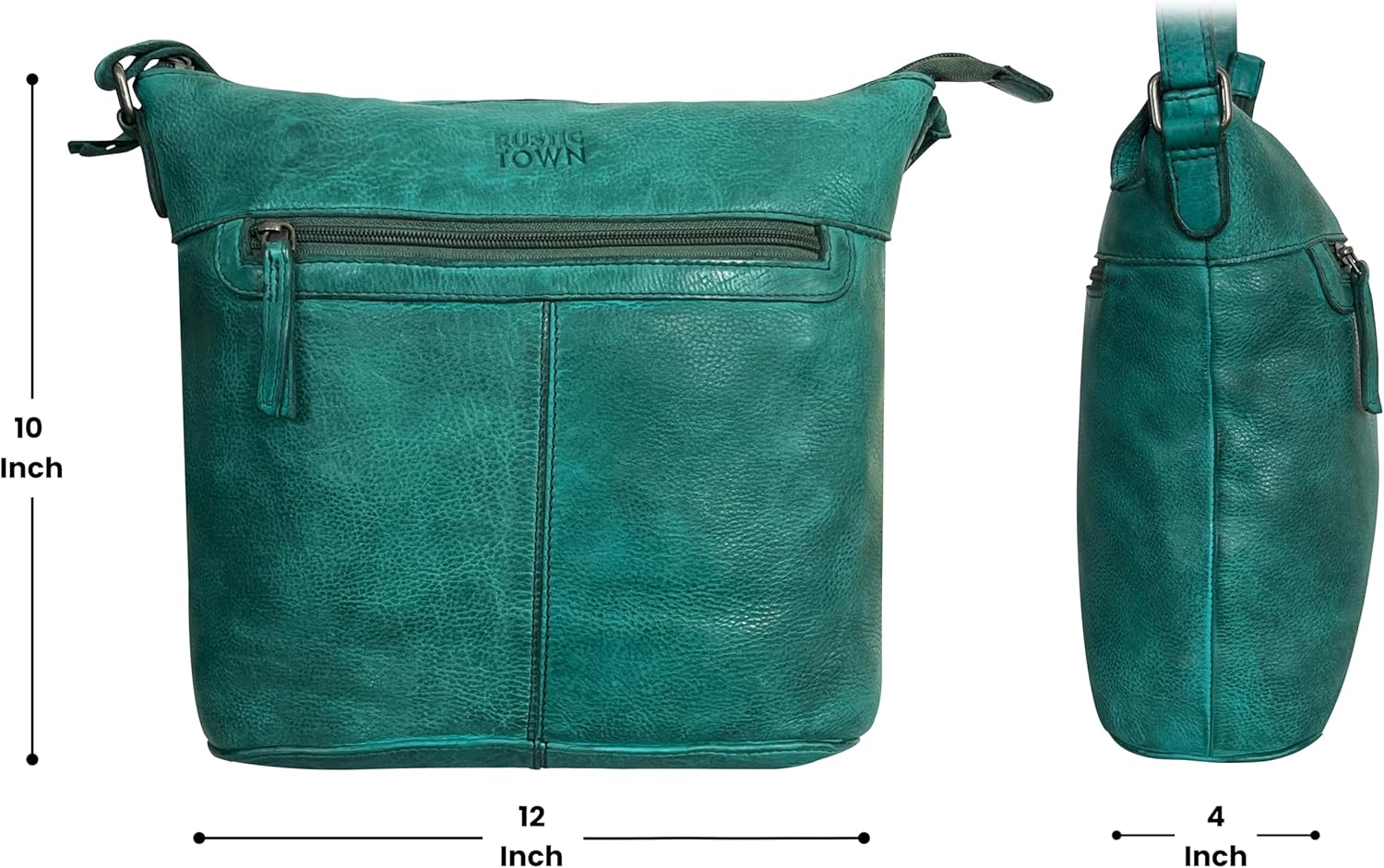 Leather Crossbody Bag for Women - Valentines Day Gifts for her Travel Shoulder Sling Purse - Vintage Boho Satchel for Girls