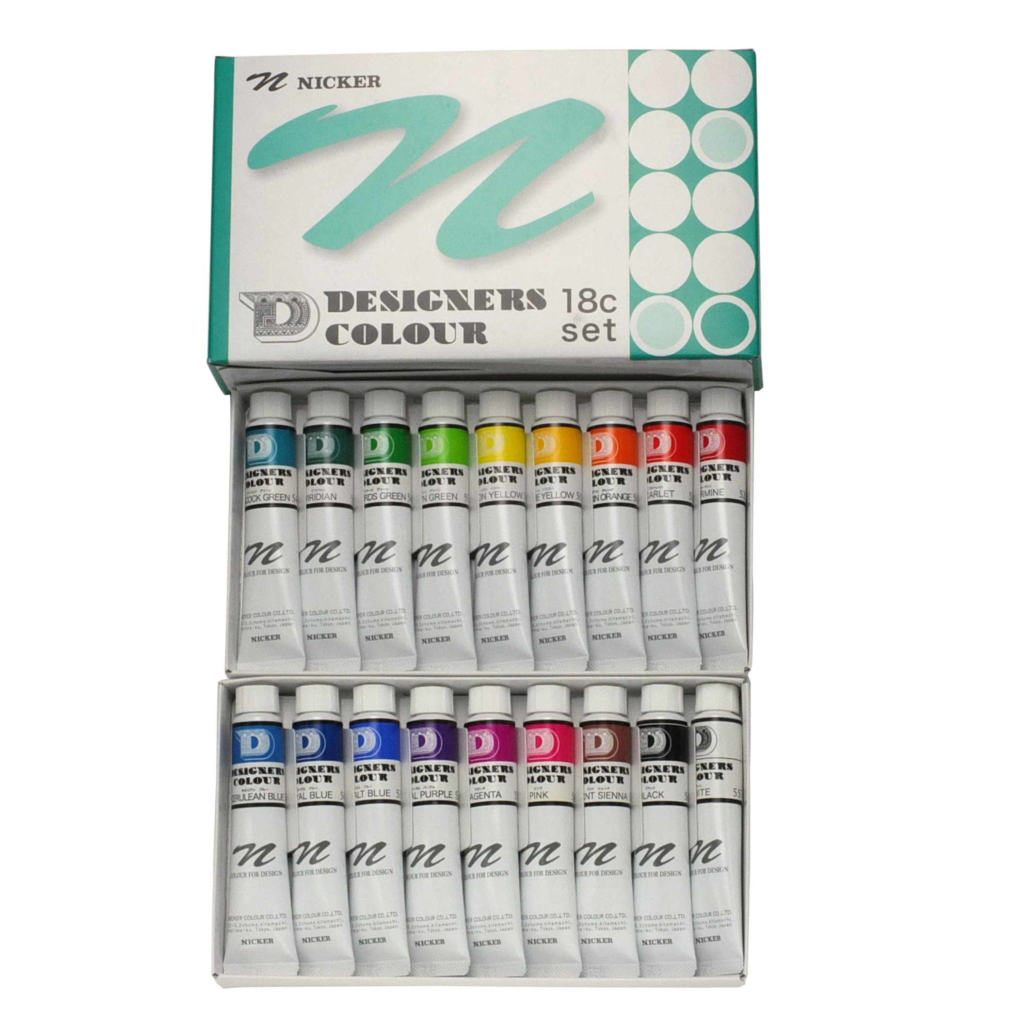 Knicker designer scalar 18 color set 20ml 25018 (japan import)