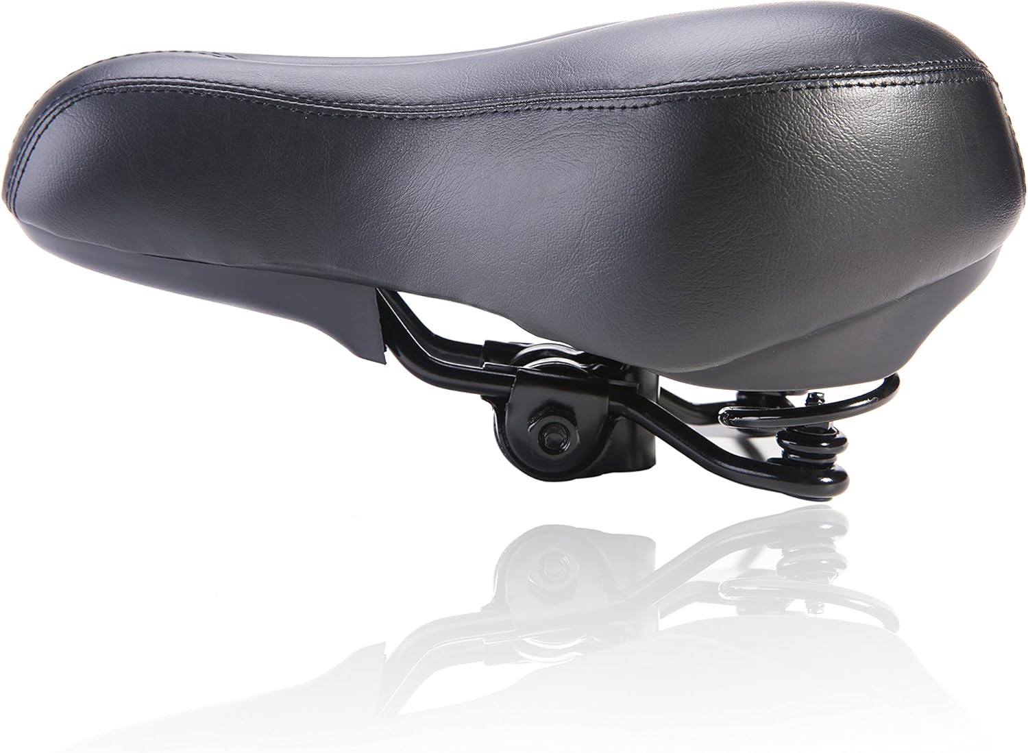 UNISTRENGH Bike Saddle Seat Professional Anatomic Relief Bicycle Suspension Extra Wide Road MTB Gel Comfort Cycling Cushion Padded