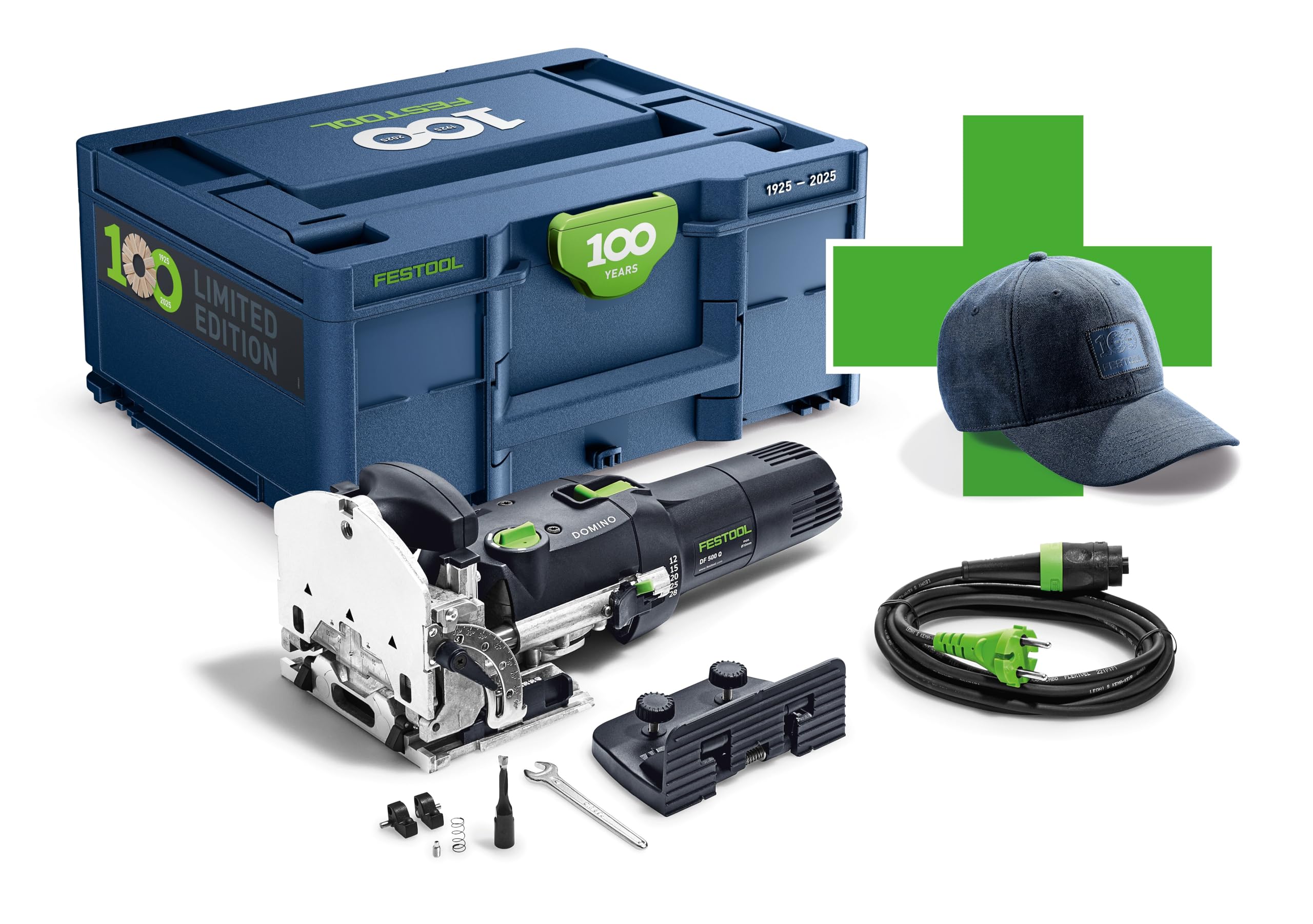 Festool Domino DF 500 Q-Plus Fraise à cheville et accessoires