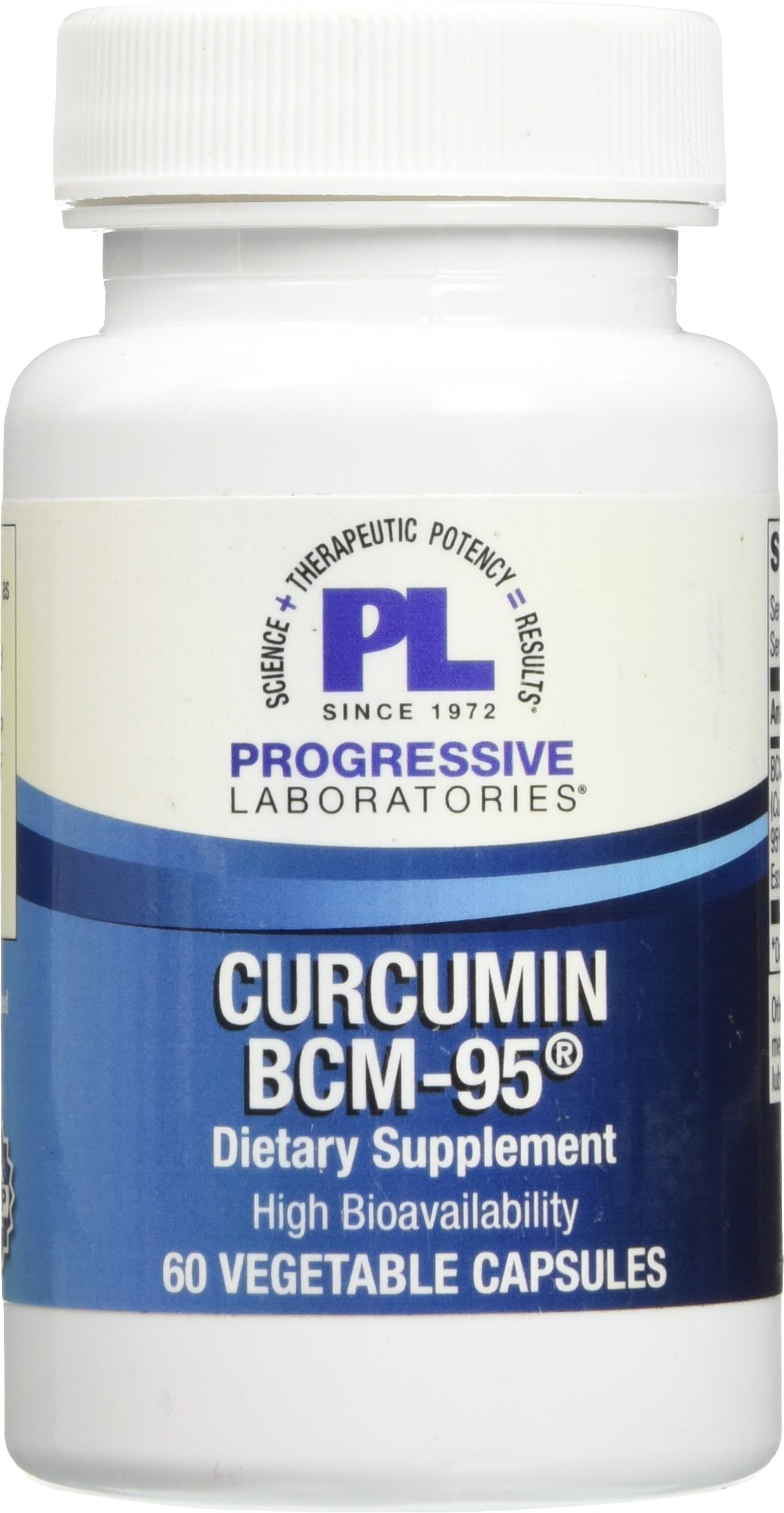 Curcumin BCM-95 60c by Progressive Labs
