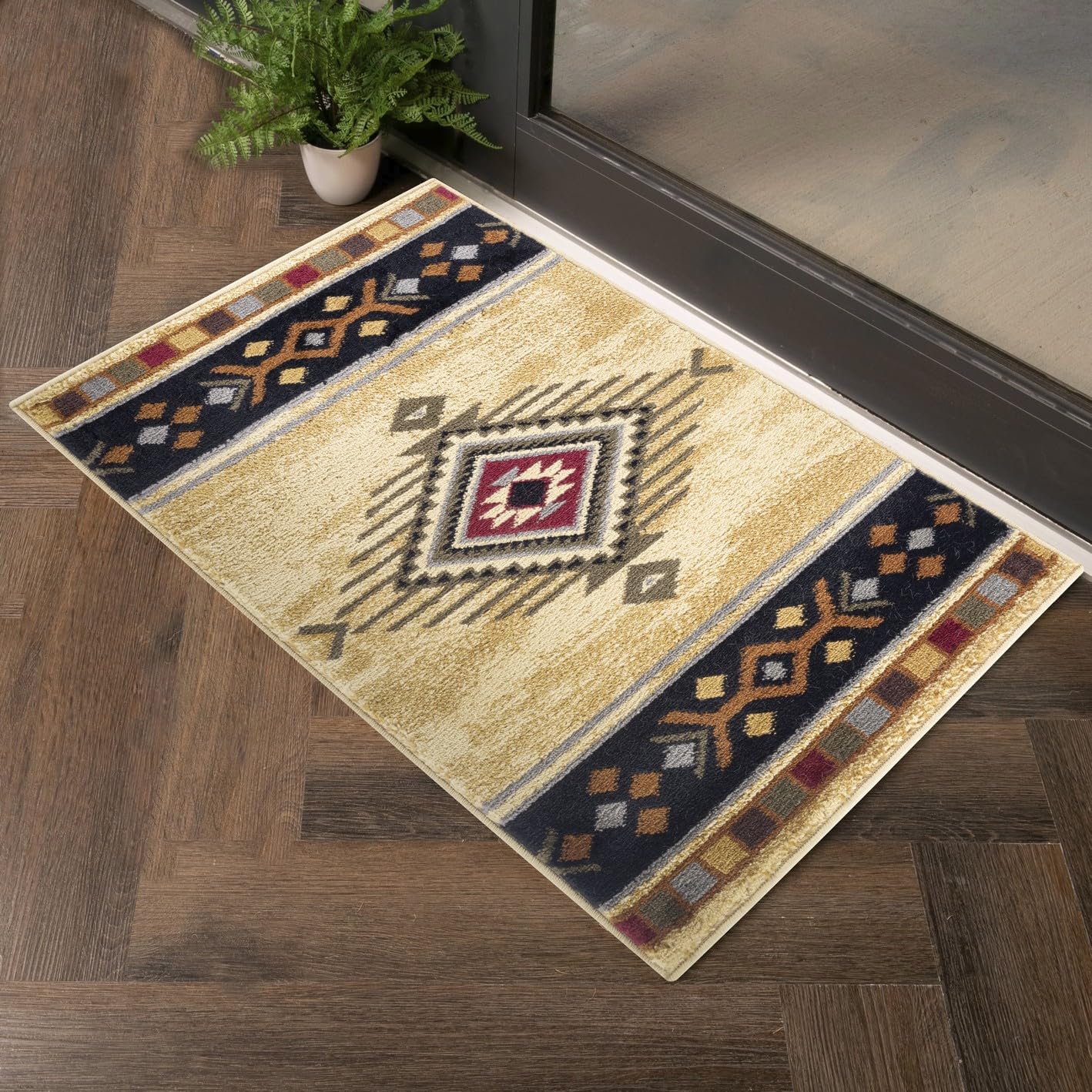 Yellowstone Area Rug, Southwest Cream, 2 ft. x 3 ft., SLY4003