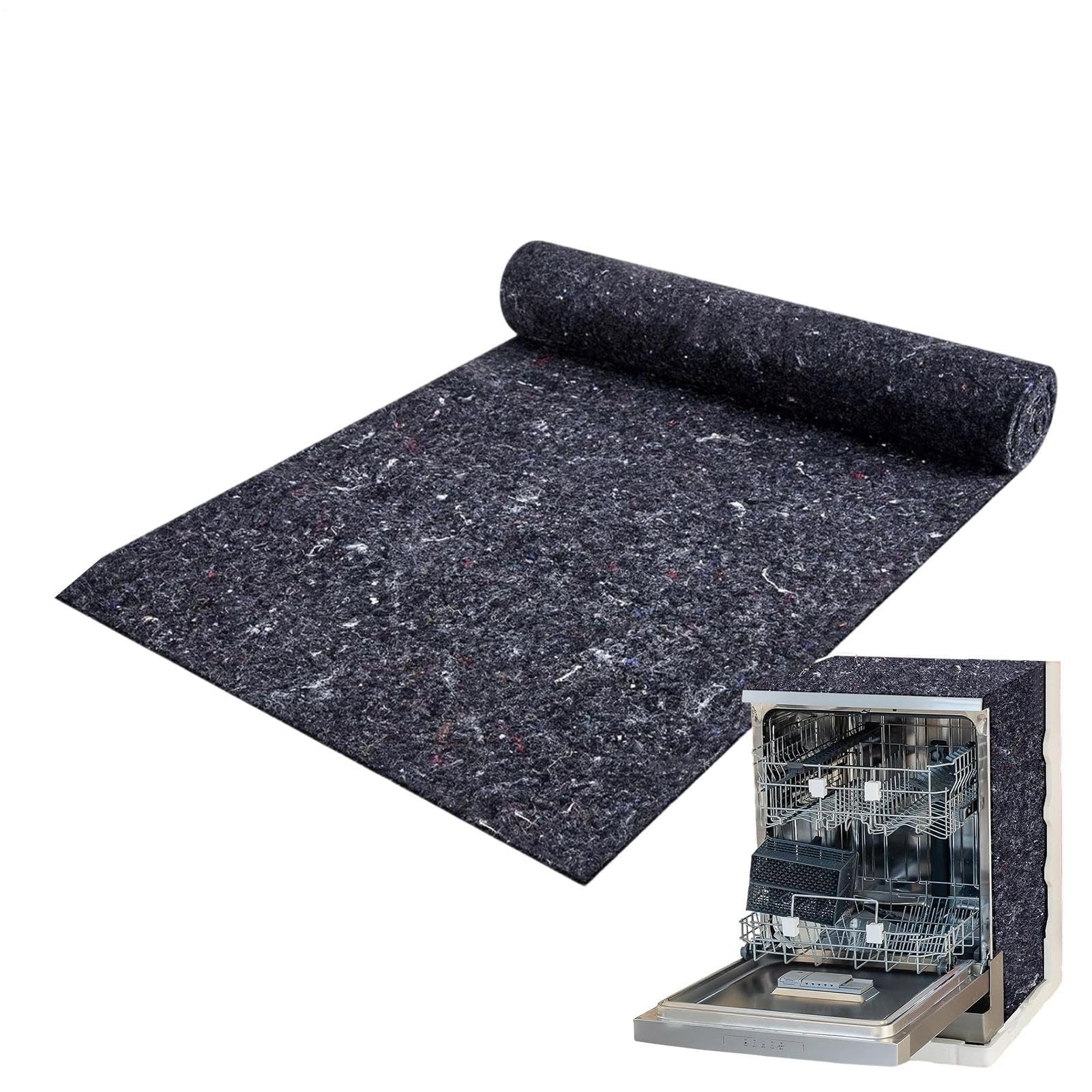 Tapis isolant pour lave-vaisselle et isolation thermique des tuyaux ou meubles de cuisine