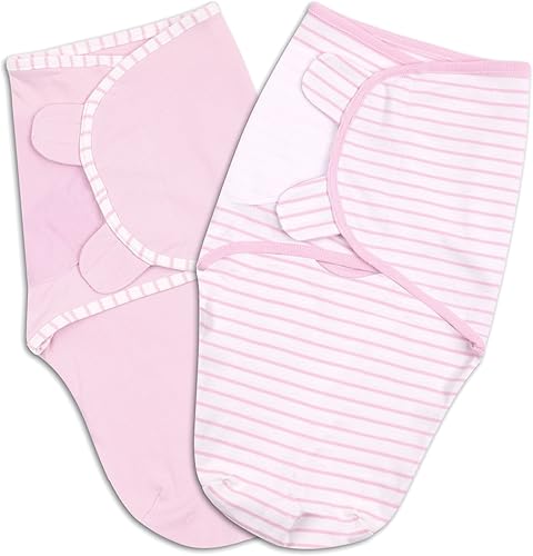 Miniatura 2 de The Peanutshell Juego de regalo de canastilla para bebé, saco de dormir rosa, pañales, mono, sombrero y manta