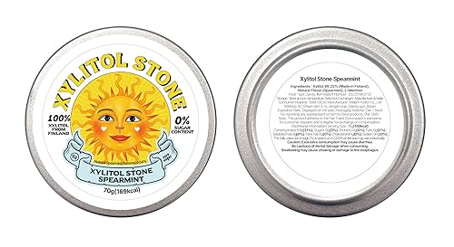 Miniatura 2 de Xylitol Stone  Deliciosos dulces sin azúcar  100% mentas finlandesas de xilitol  Para aquellos que buscan bocadillos conscientes de la salud  Mentas