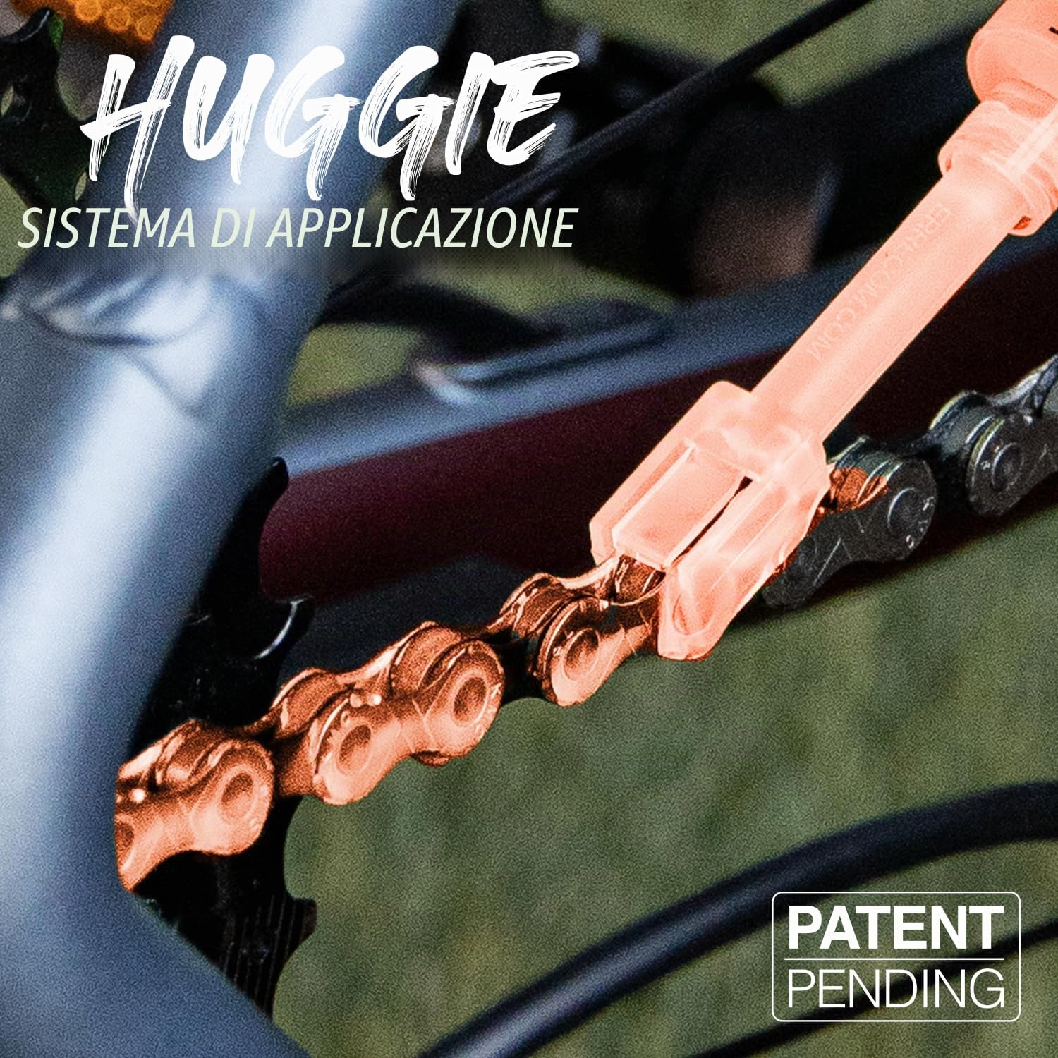 Errecom BKR 4103 ALL WEATHER CERAMICO Lubrificante Catena Bici per ogni Condizione del tracciato - 144 ml (12x12 ml), Siringhe con applicatori Drop e Huggie System, formula fluorescente profumata