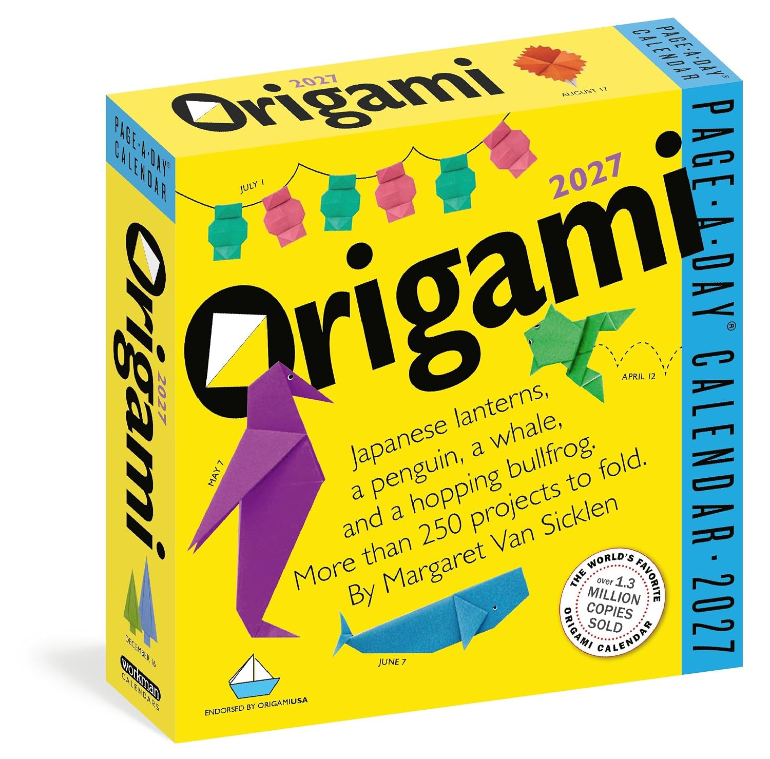 Origami Page-A-Day® Calendar 2027: More Than 250 Projects to Fold!