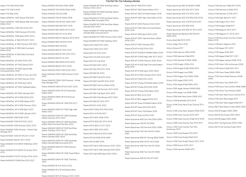 Miniatura 4 de Tusk Paquete de 5 filtros de aceite de primera línea para POLARIS RANGER XP 1000 Premium 2022-2023