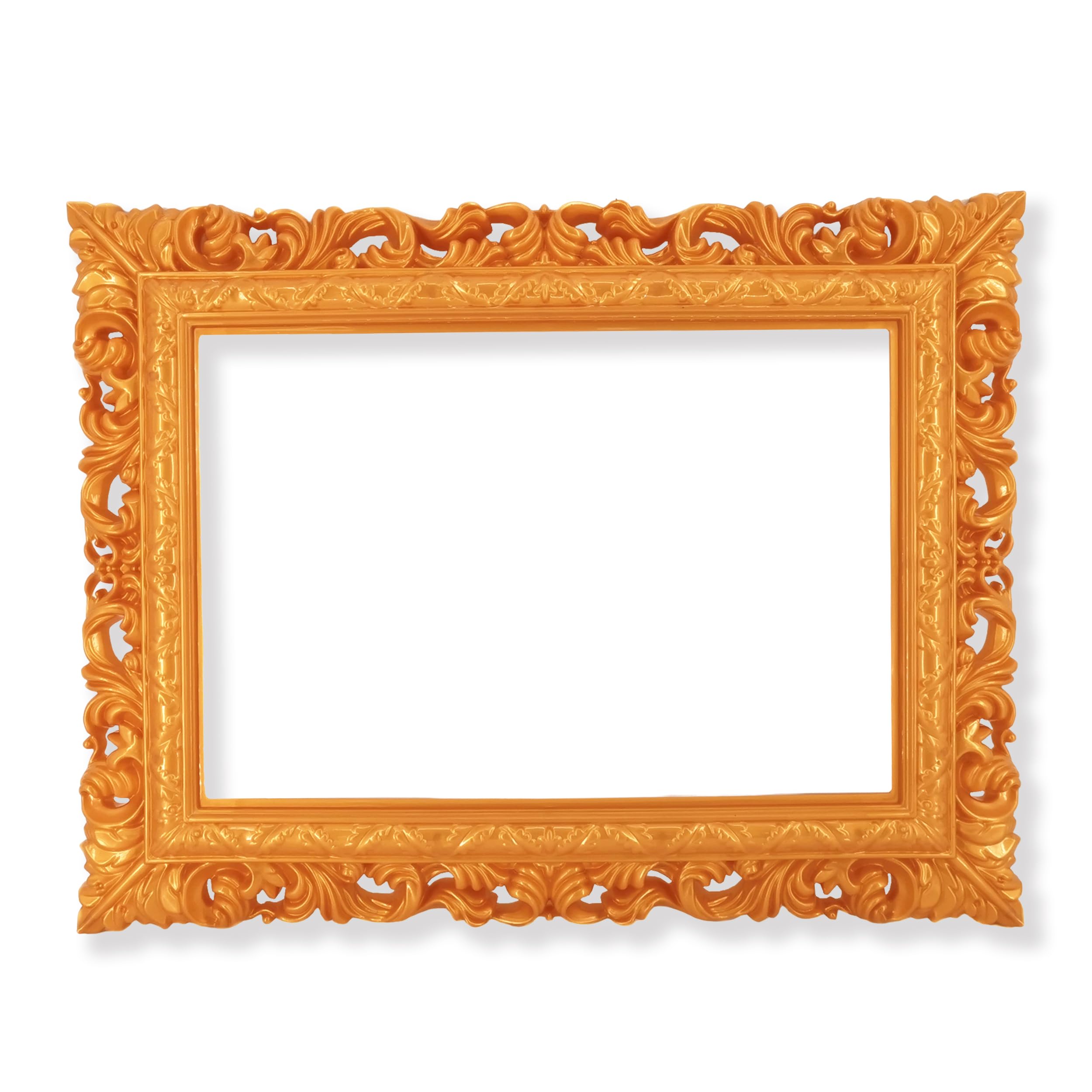 Pohotobooth Props Ltd Gold Selfie Posing Frame Photo Booth Prop Hen Wedding Party ( Rectangle)