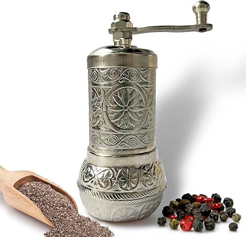 Molinillo de pimienta - Molinillo manual de especias - Molinillo de hierbas - Molinillo de pimienta - Molinillo de pimienta - Molinillo de especias