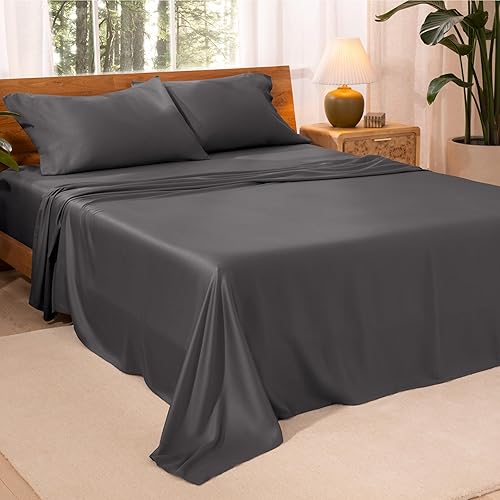 Miniatura 9 de Bare Home Lyocell Tencel - Juego de sábanas de 3 piezas, tamaño individual XL, derivado de eucalipto, para todas las estaciones, ultra suave,