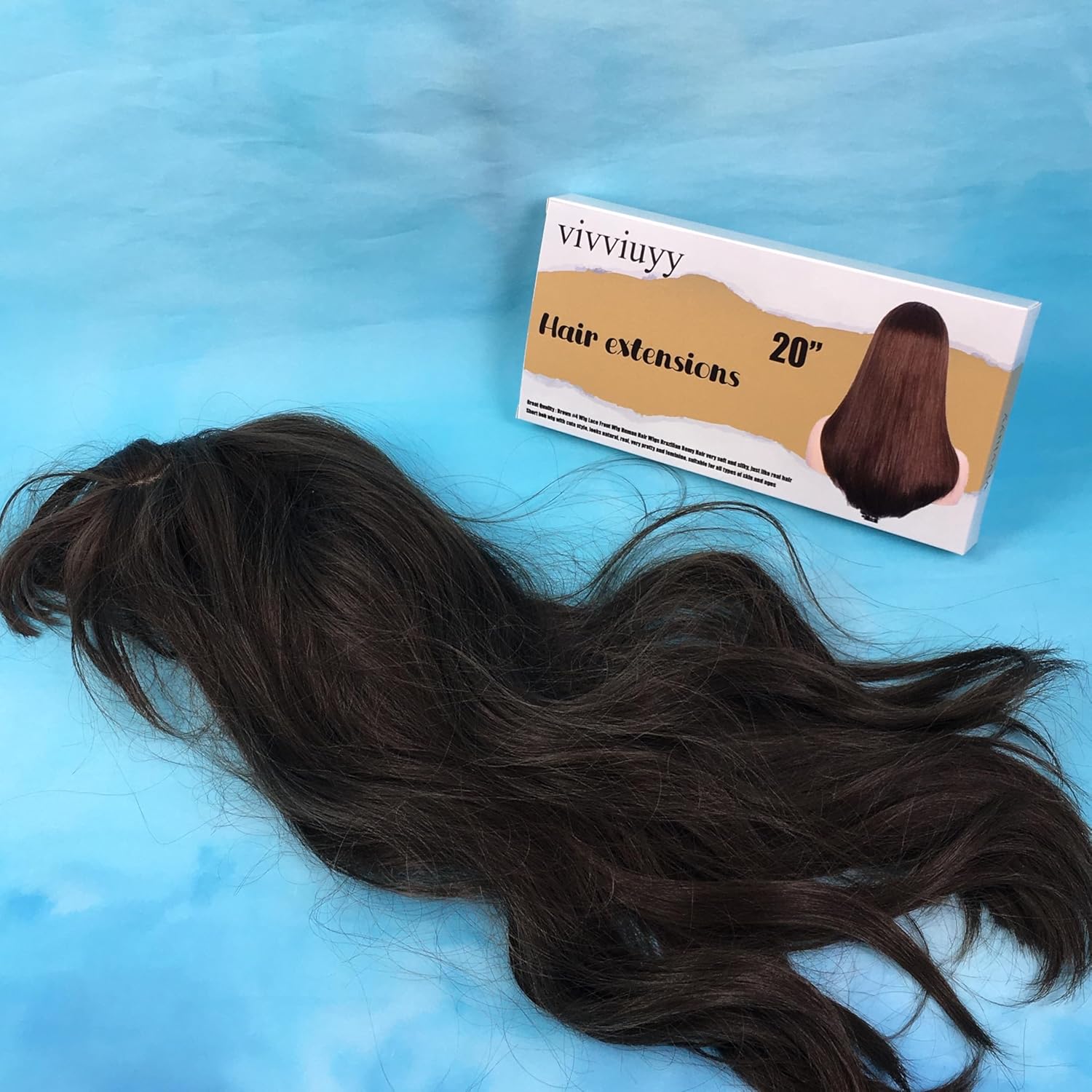 vivviuyy Hair extensions Clip-In Hair Extensions for Seamless Volume, Instant Lengthening, and Natural Shine