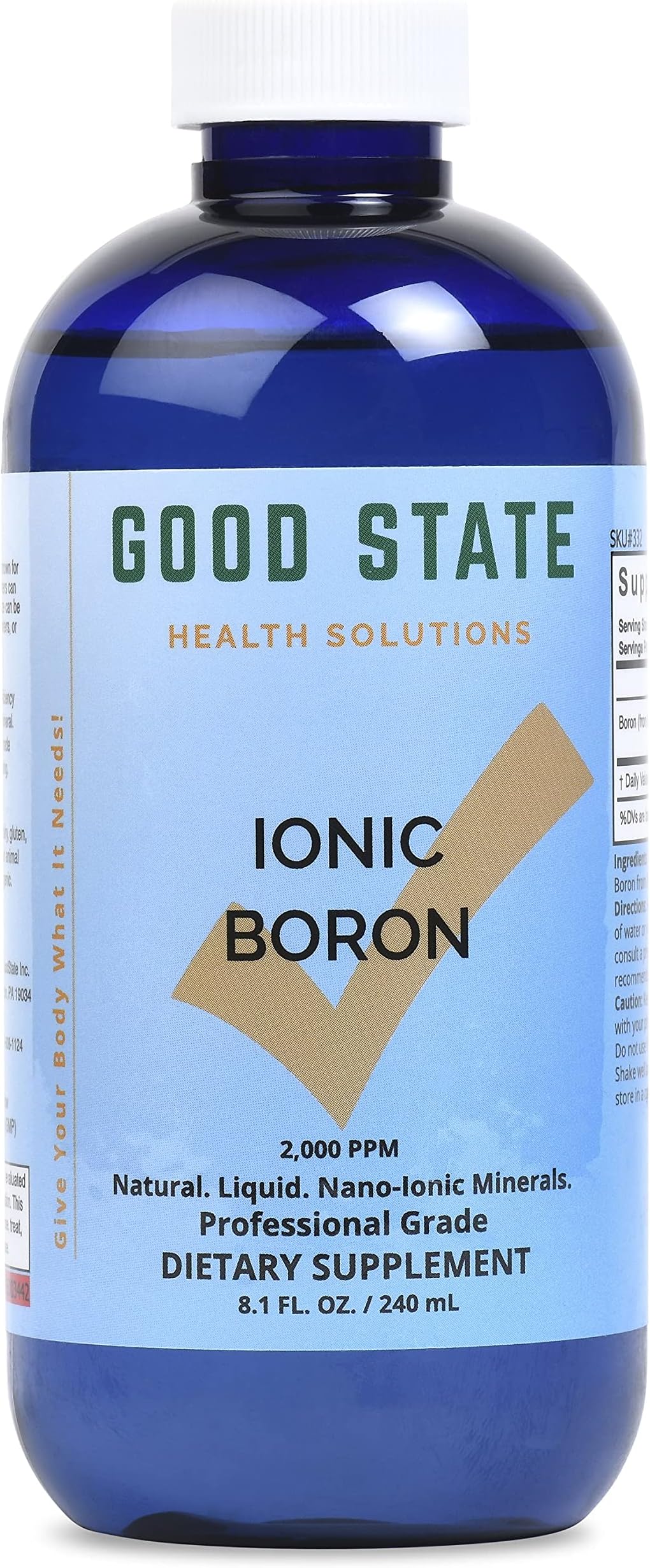 Good State - Ionic Liquid Boron 2000 Ppm 8.1 Fl. Oz. 173945