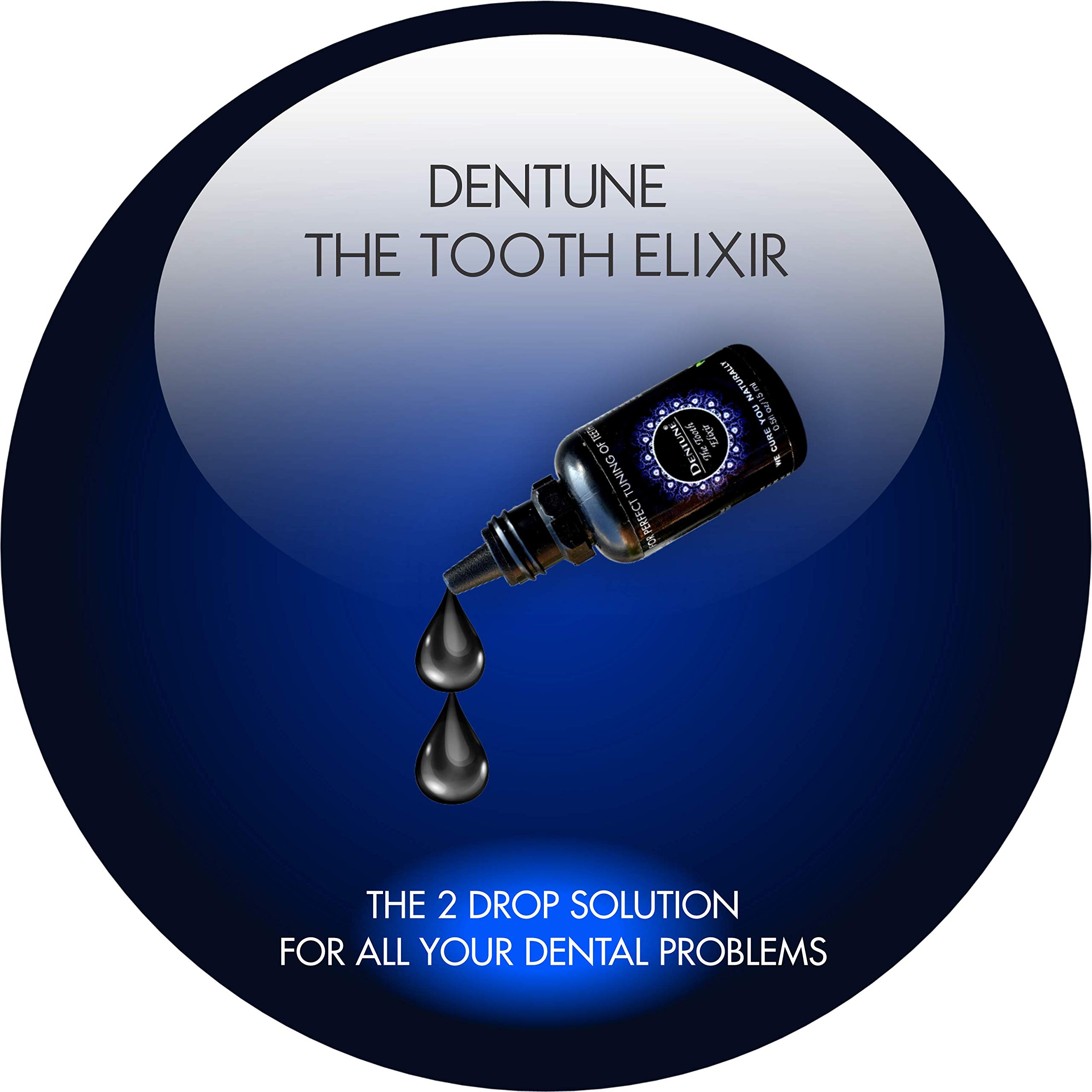 Buy Dentune The Tooth Elixir 2 Drop Unique Liquid Tooth Paste For (Bad