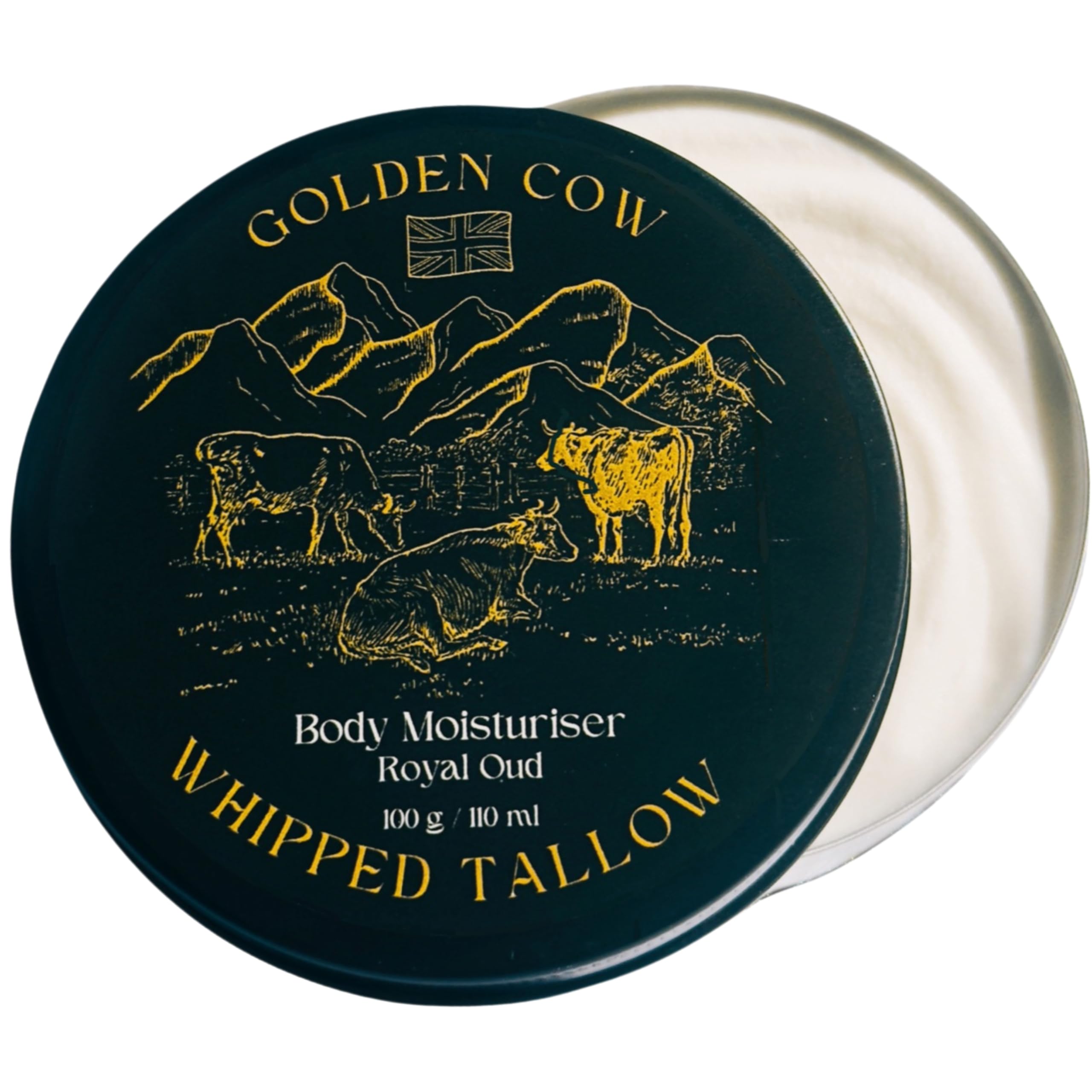Beef Tallow Whipped Balm, Grass Fed Beef Tallow Face Cream & Moisturiser