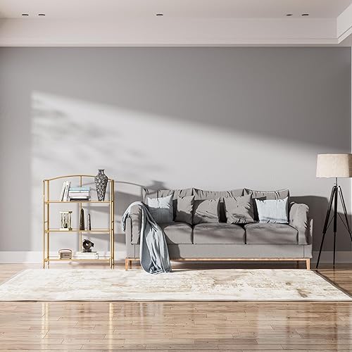 Miniatura 88 de Crofy - Estantería plegable sin montaje para sala de estar, estante plegable blanco de 5 niveles para oficina en casa, organizador de almacenamiento