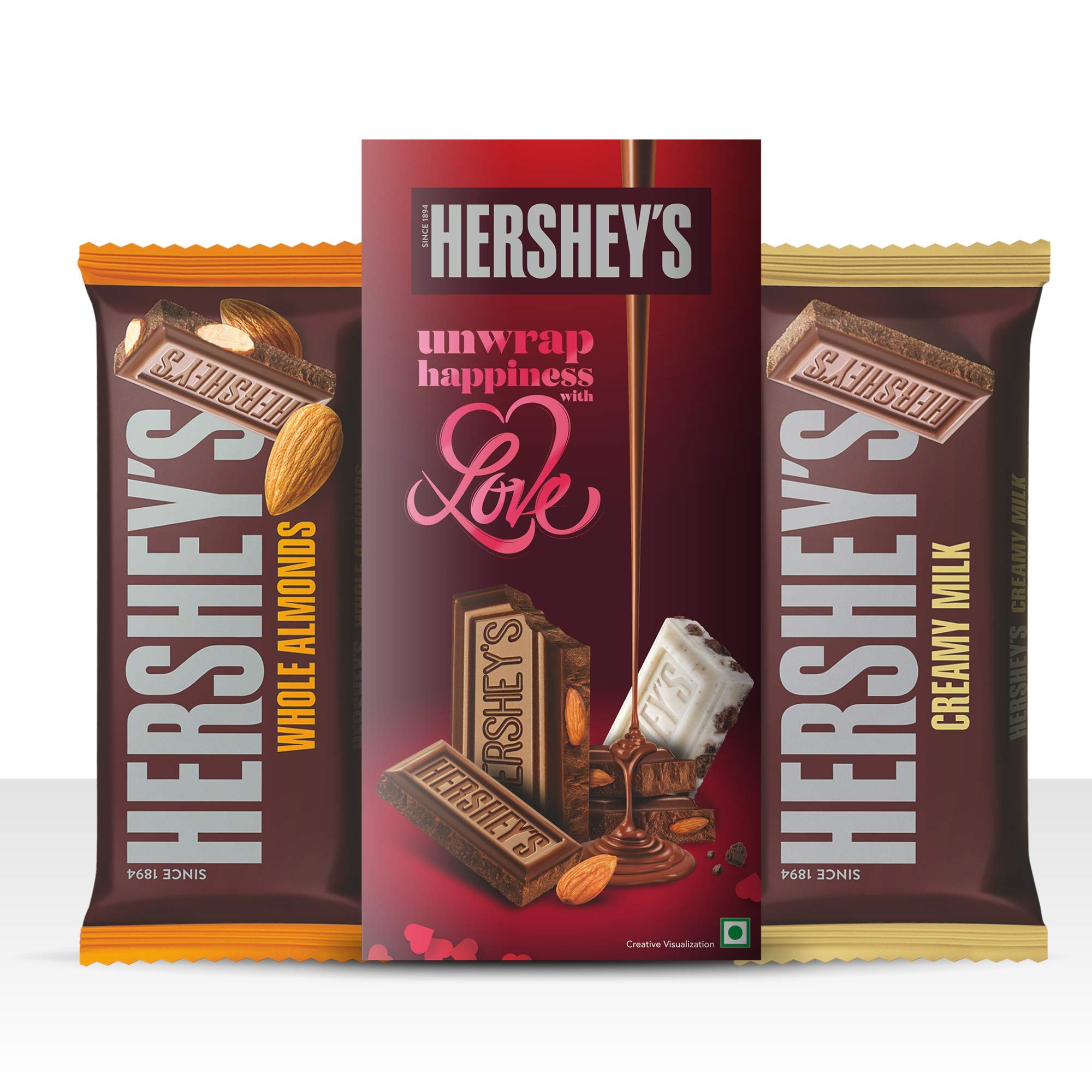 See full amazon price history chart for Hersheys Bar Whole Almond & Creamy Milk Chocolate, 100 gm (Pack of 2) Hersheys Bar Whole Almond & Creamy Milk Chocolate, 100 gm (Pack of 2) (B0834T9GC4) Amazon Price History, Amazon Price Tracker