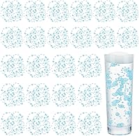 Vista 24 de Tondiamo 24 piezas de perlas artificiales para velas flotantes, perlas de imitación, guirnalda de cuentas, decoración de centro de mesa