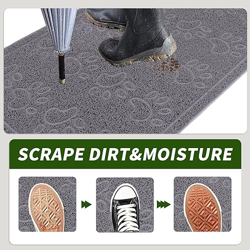 Miniatura 33 de Tapete de bienvenida al aire libre, tapete para puerta delantera para entrada exterior, tapete de entrada al aire libre/interior, alfombras