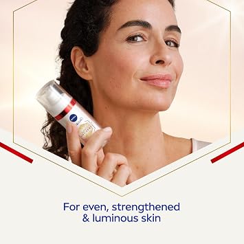 NIVEA Luminous630 Stain & Anti-Aging Serum 30 ml, Hyaluronic Acid and Collagen Trigger