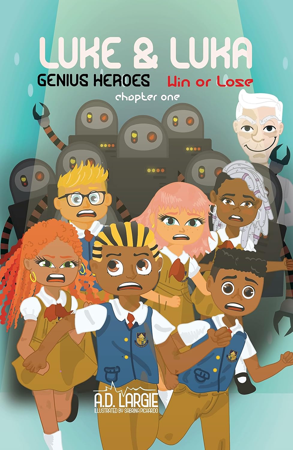 Luke and Luka Genius Kid Heroes Win or Lose (kid science fiction