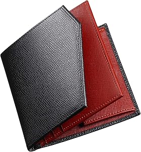 C two Q SLIMART 二つ折り財布 本革 キャッシュレス対応 メンズ