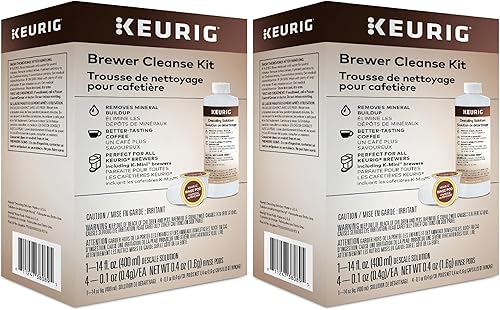 Miniatura 9 de Keurig Kit de limpieza de cerveza para descalcificación y mantenimiento de cafetera, incluye solución de descalcificación y cápsulas de enjuague,