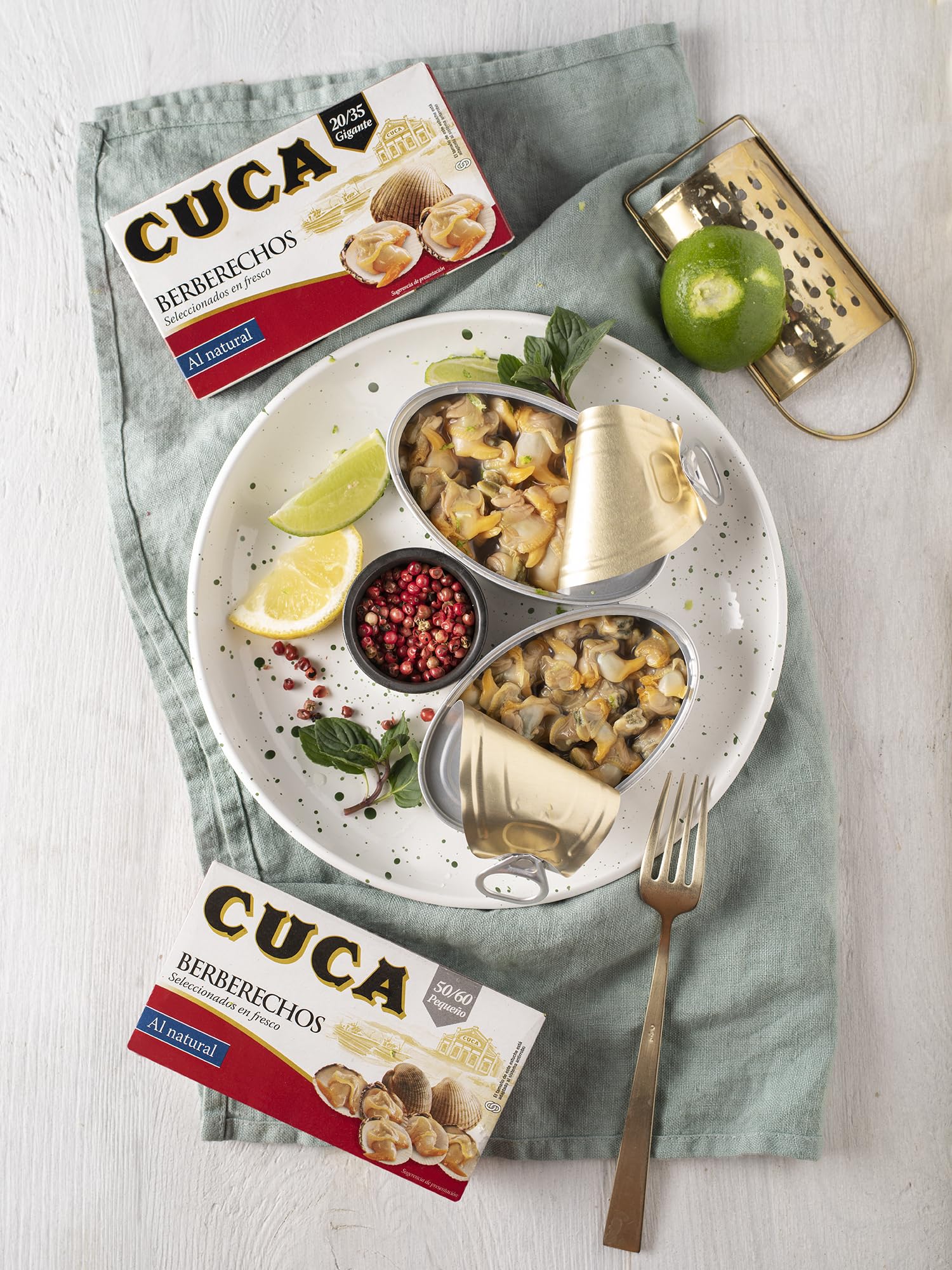 Berberecho Cuca 60/100 Pack de 3 latas