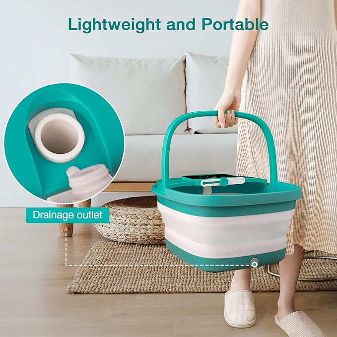 Spa de Pies Plegable HOSPAN FS01A con Calor y Burbujas miniatura 4