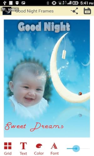 Good Night Photo Frames