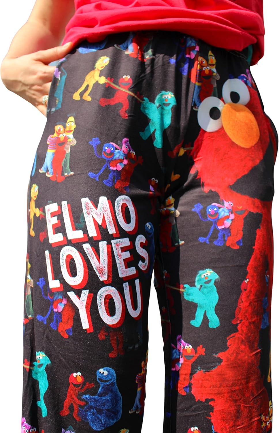 BRIEF INSANITY I Feel Grouchy Today Drawstring Comfy Lounge Pants - Image 3