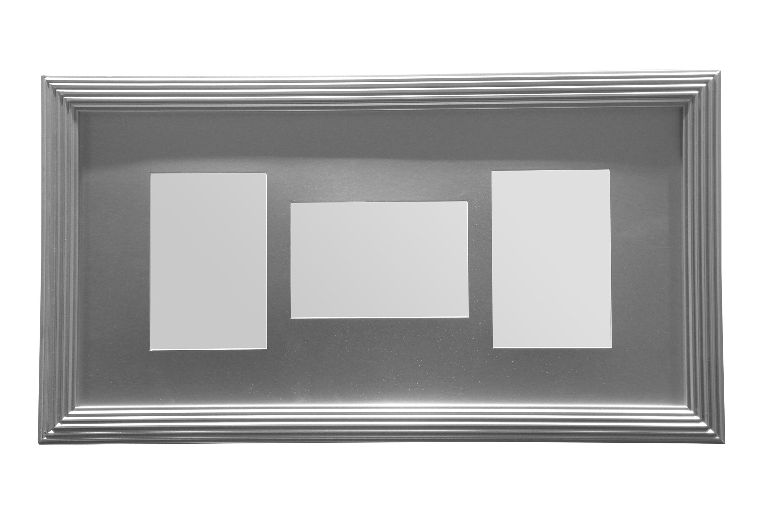 Premier Silver Housewares Multi-Photo Frame For 3 Photos,