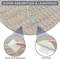 Vista 2 de Funda Protectora para Sofá de Perro, Fundas para Sofás para Mascotas Lavables, Funda para Sofá de Mascotas Impermeable y Antideslizante, Fundas