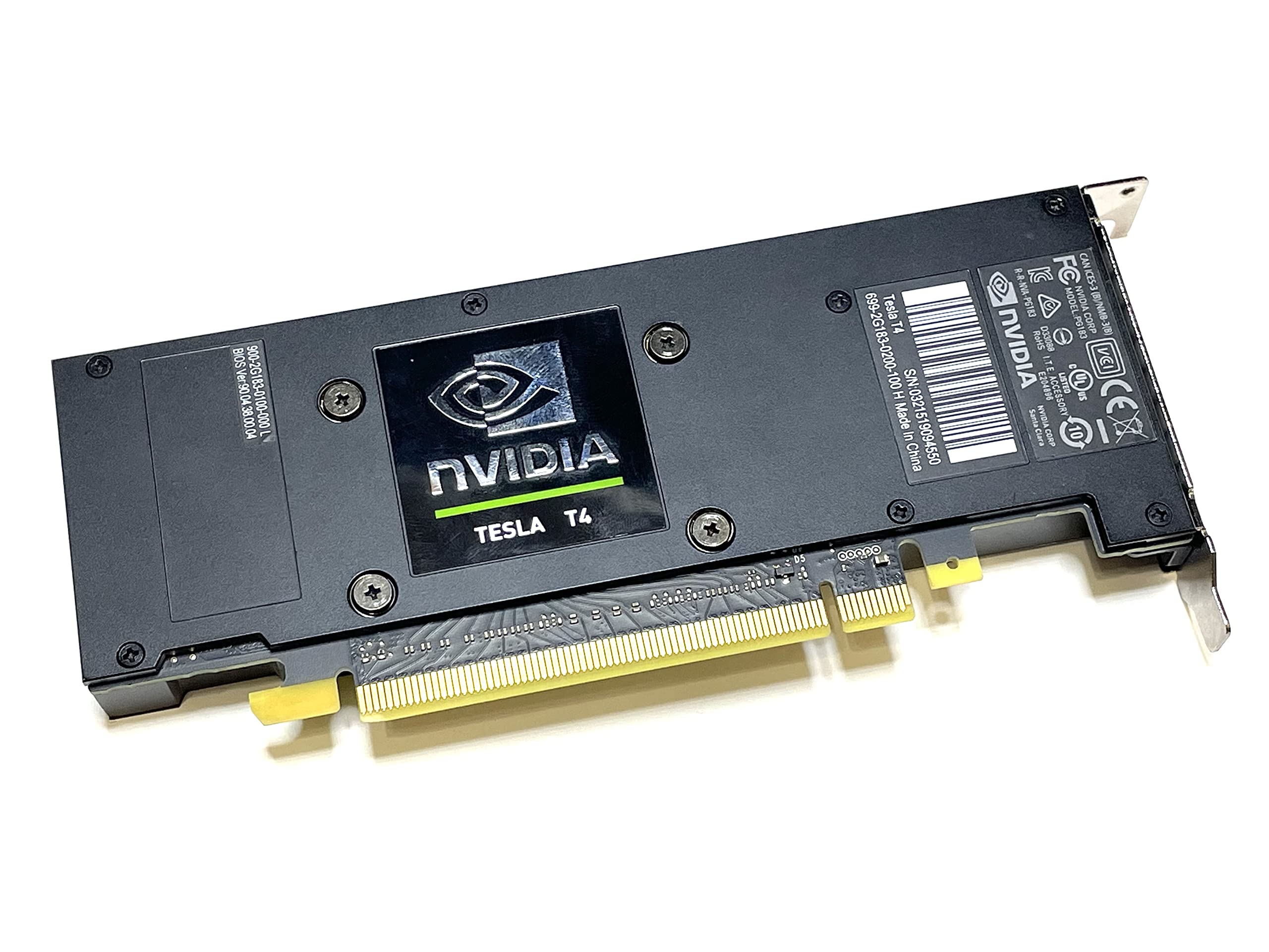NVIDIA Tesla T4 GPU 16GB GDDR6 PCI-E 3.0 VGPU Tensor CORE AI