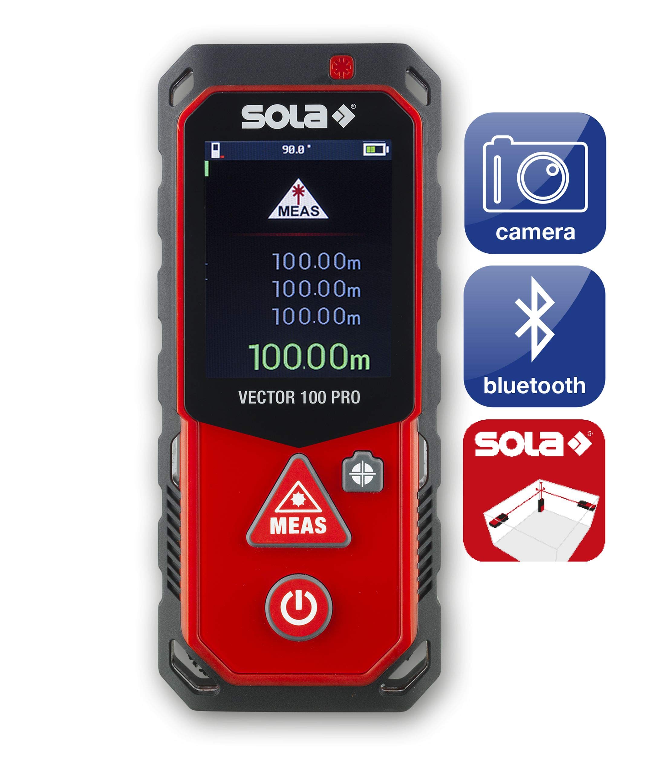 SOLA VECTOR100 - Medidor láser con alcance hasta 100 m