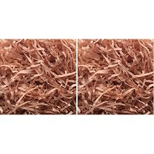 Inside My Nest Terracotta Dusty Peach Shredded Paper Box Filler Hamper Gift Basket Acid-free Colourfast 60g Pack of 2