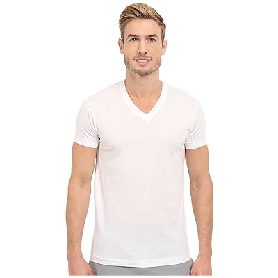 2(X)IST Pima Cotton Short Sleeve V Neck Men