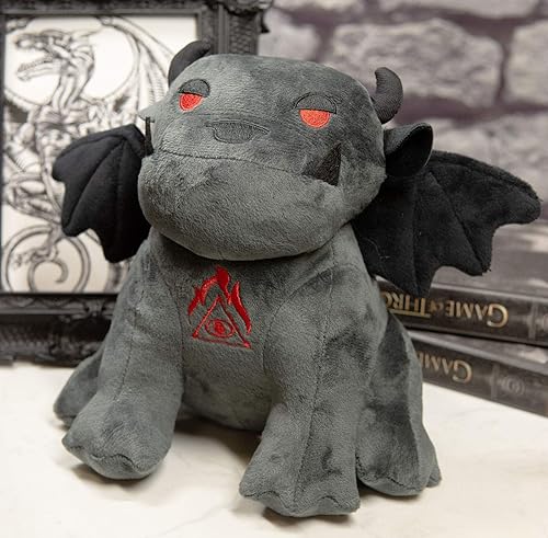 Miniatura 7 de Ebros Gift Mythical Fantasy - Figura de gárgola demoníaca con alas góticas, ojo de Horus, quimera, ojo de Horus, decoración coleccionable de lujo,