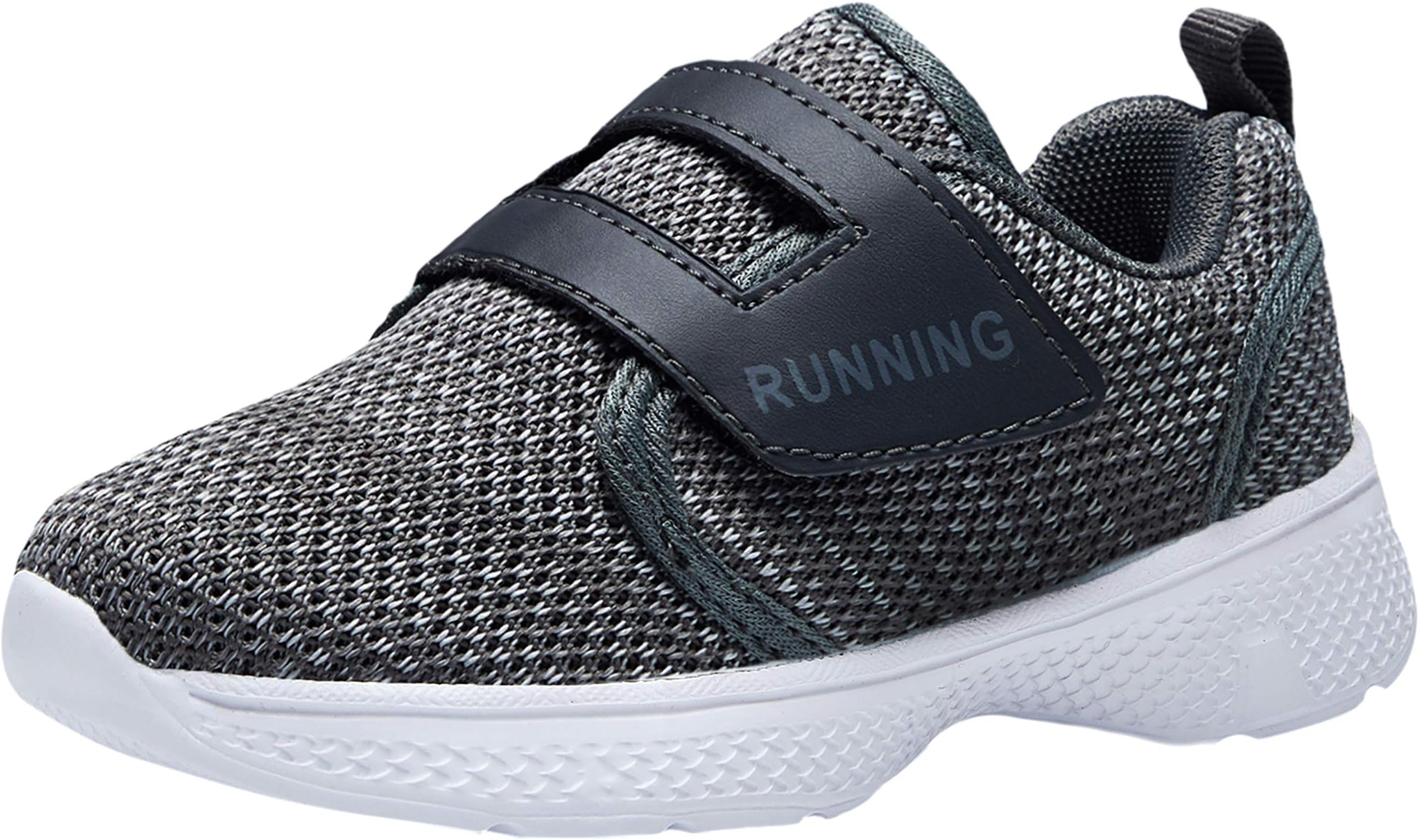 adituoToddler/Little Kid Boys Girls Lightweight Breathable Sneakers Strap Athletic Runing Walking Sports Shoes